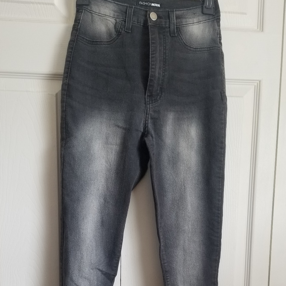 High waisted jegging